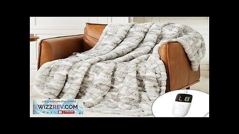 Guohaoi Heated Electric Blanket Throw Soft Faux Rabbit Fur Heating Blanket Review