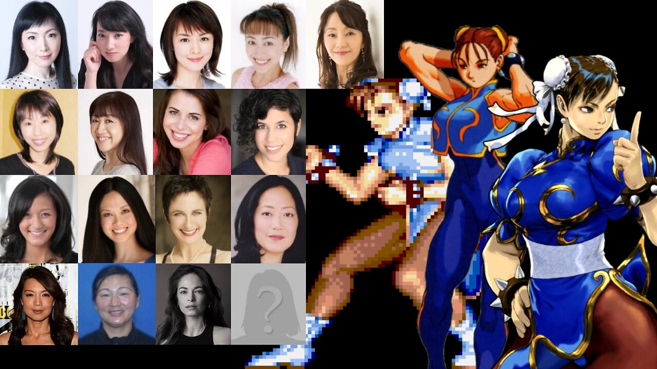 Video Game Voice Comparison- Chun-Li (Street Fighter)