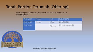 Messianic Torah Portion Terumah