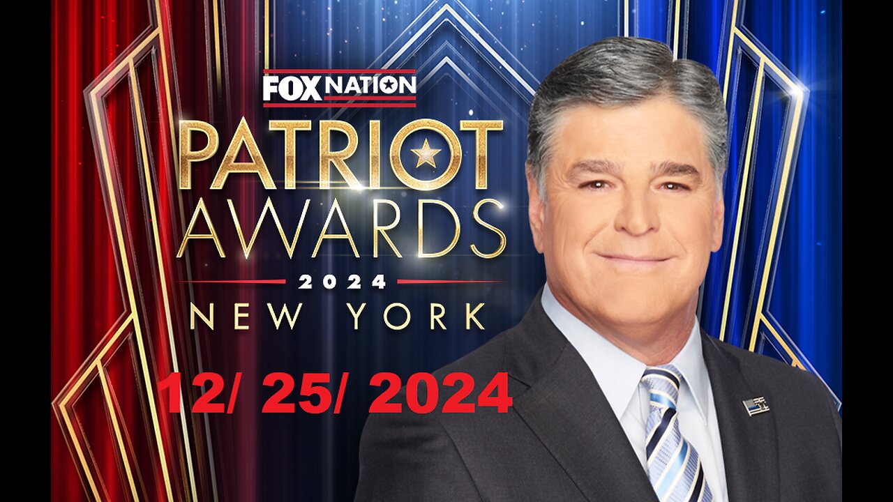 Fox Nation Patriot Awards 2024 New York ( Full Episode) | December 25, 2024