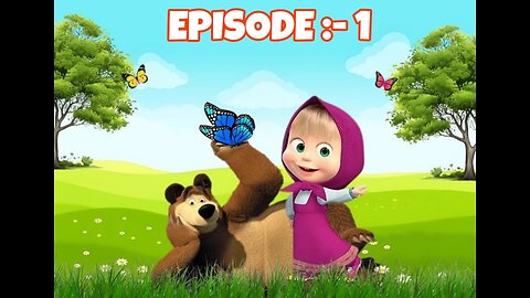 The masa bear show| episode 1 | How they meet 🐻 | more episode watching follow channel.