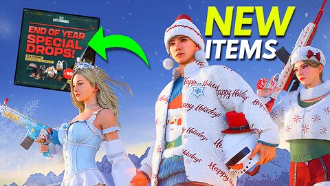 NEW & FREE Daily REWARDS For PUBG Revealed! Christmas New Years Surprise Drop