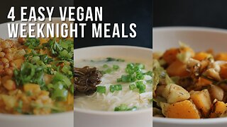 4 Delicious Vegan Bowls for Busy Weeknights