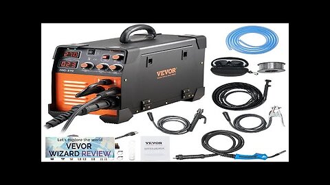 VEVOR Mig Welder Welding Machine 270A MIG MMA TIG 3 In 1 Review