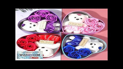 Bear Soap Rose Love Gift Box Romantic Valentines Day Mother Day Gift Review