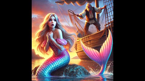 The Mermaid's Rescue: A Tale of Love and Bravery