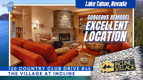 STUNNING REMODELED Condo in Incline Village Lake Tahoe Nevada!