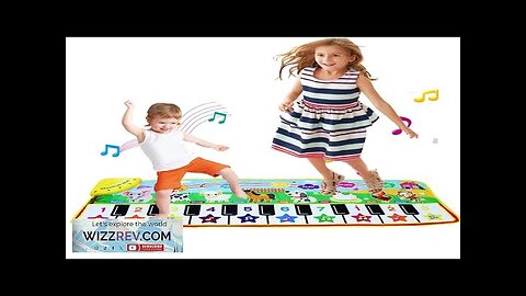 Piano Mat for Kids Children Fitness Keyboard Play Music Carpet Toddlers Music Review