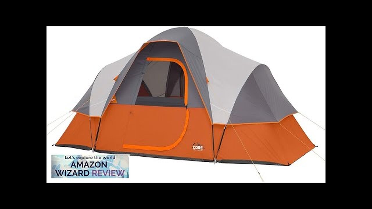 CORE Tents for Family Camping Hiking and Backpacking 4 Person / Review