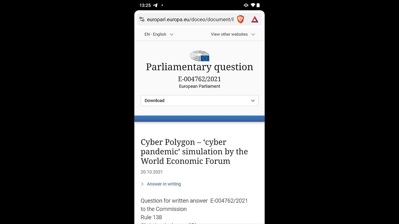 Cyber Polygon – ‘cyber pandemic’ simulation by the World Economic Forum