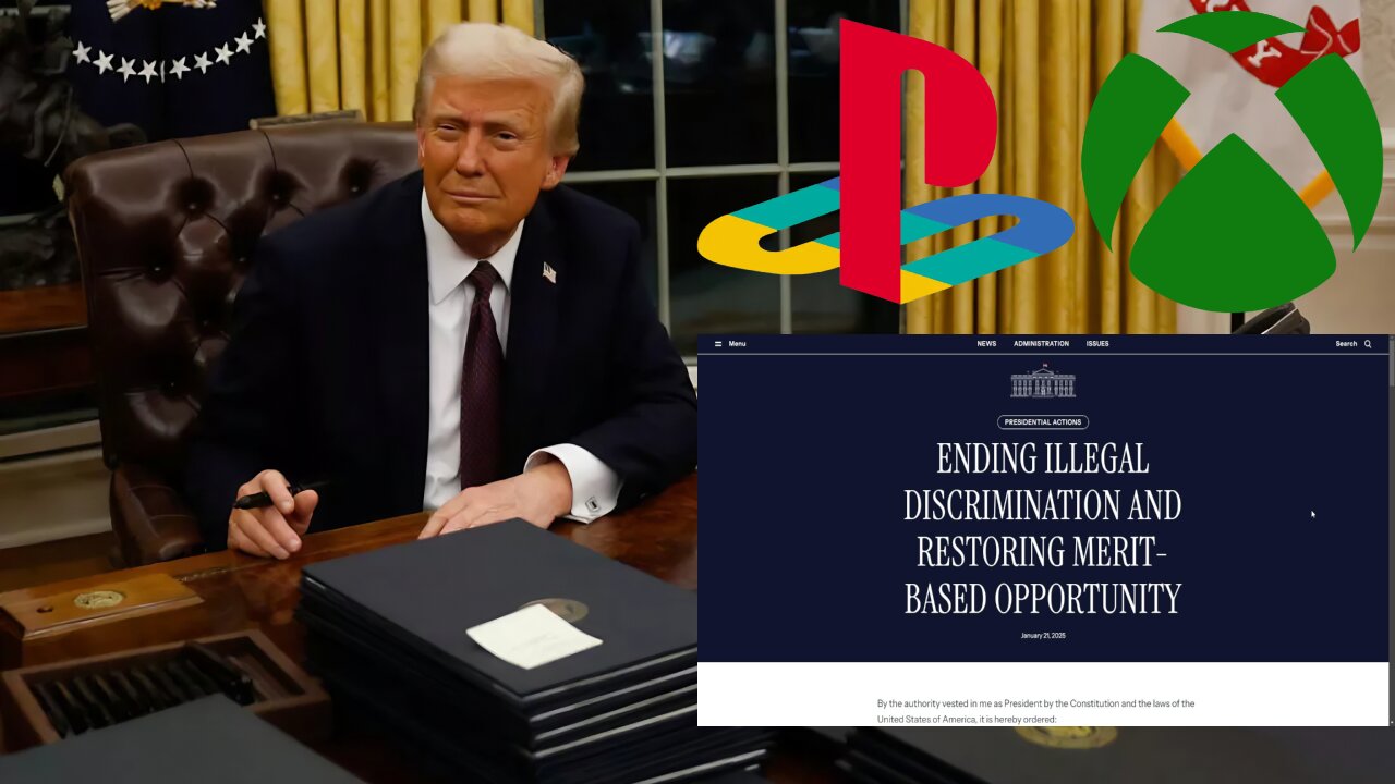 Trump Signs Executive Order Targeting DEI in the Gaming Industry