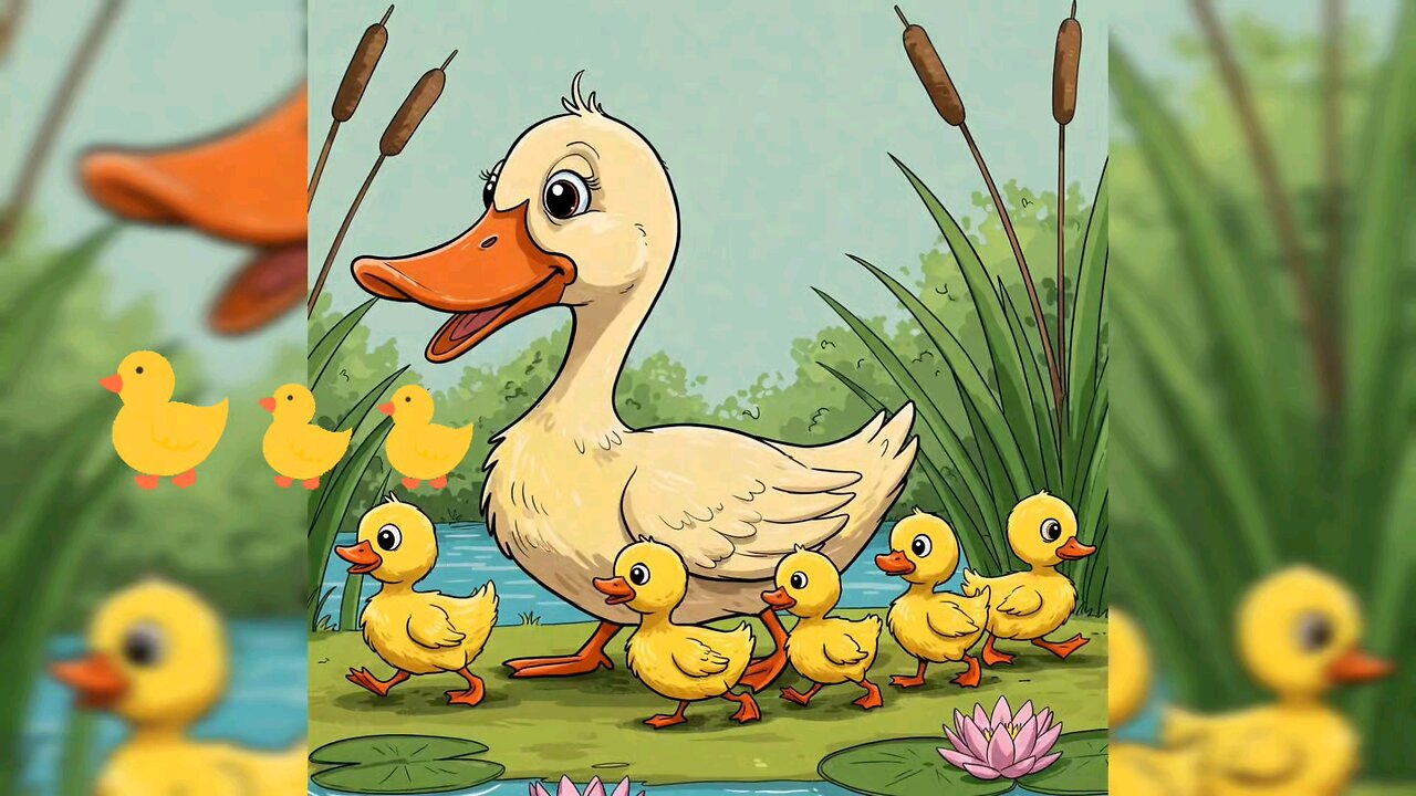 Five Little Ducks | Cinco Patinhos Easy piano tutorial
