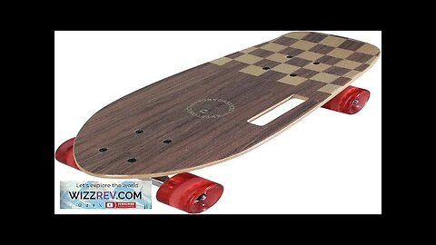 Kryptonics 19" Stubby Cruiser Skateboard – Lightweight 7-Ply Maple Deck Smooth Polyurethane Review