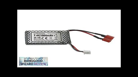 Flyhal FC600 HBX 16890A 1/16 RC Car Spare 7.4V 1000mAh 25C T Review