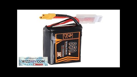 ZOP Power 11.1V 850mAh 100C 3S Lipo Battery XT30 Plug for RC Review