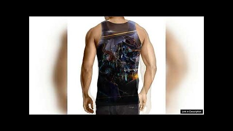 Mass Effect Female Fighter Cartoon Style Fan Art Tank Top Review