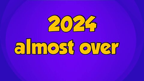 2024 almost ending+ planing