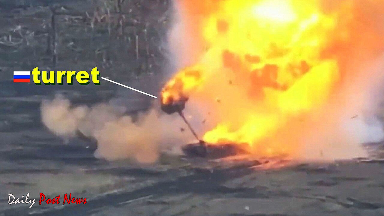 Putin's favorite tanks are blown up!