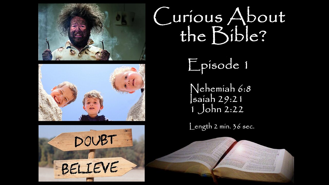 Curious About the Bible? - 8th Grade - Episode 1