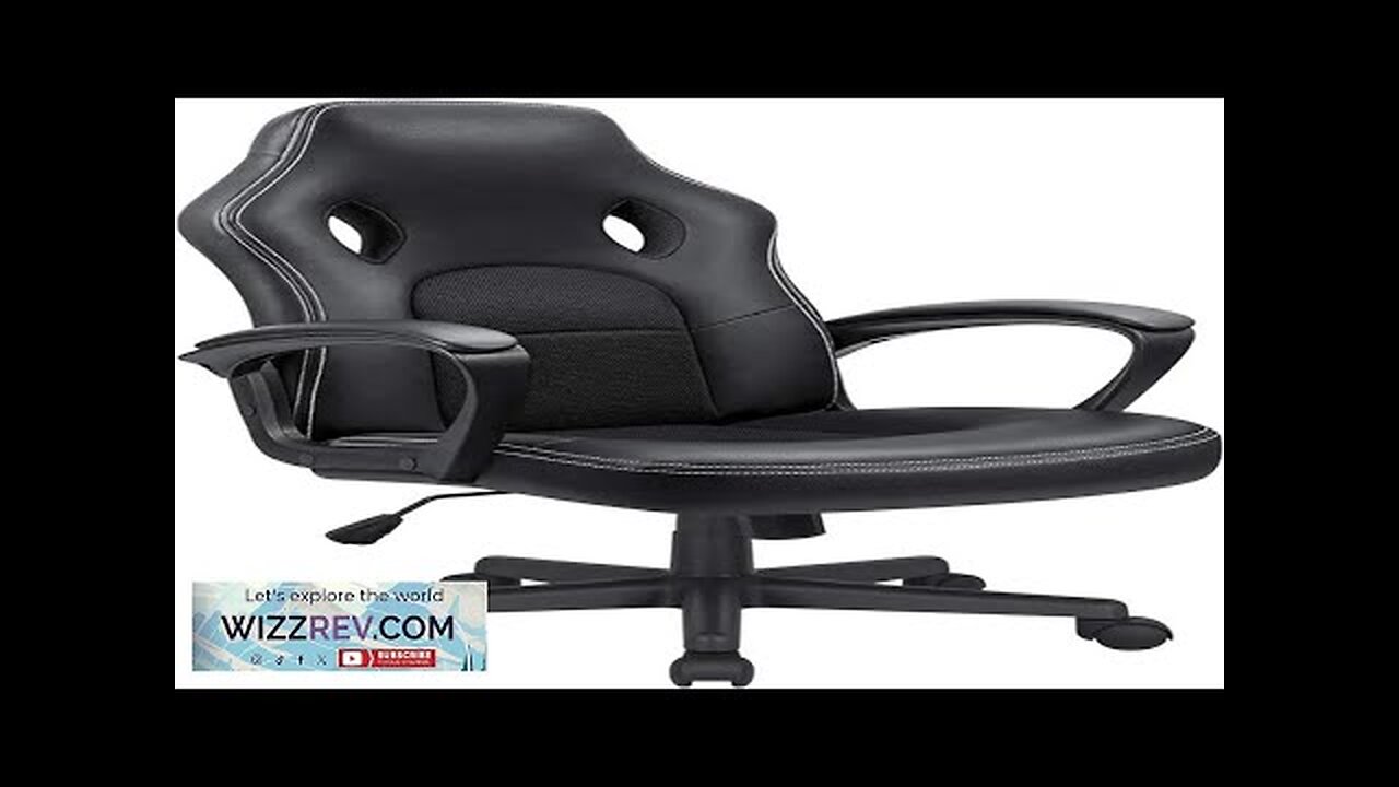 Office Gaming Chair High Back Leather Computer Chairs Ergonomic Height Adjustable Racing Review