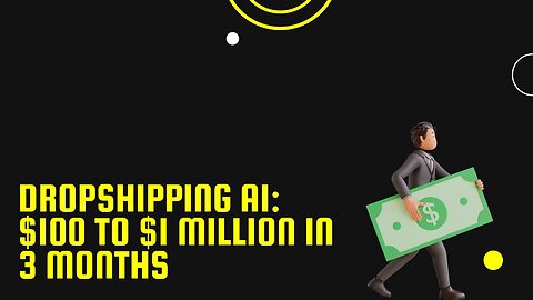 Dropshipping Ai:$100To $1 Milion Indonesia 3 Month