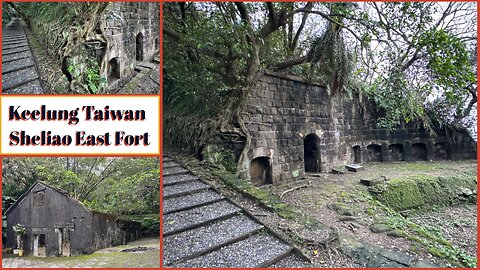 Historic Sheliao East Fort - Spanish Colonial Era Fort Built in 1624 - Keelung City Taiwan 2025