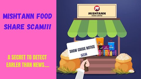 MISHTANN FOOD SCAM:A KEY TO KNOW EARLIER THAN PUBLIC............