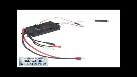 TY XIN 768 Brushless RC Boat Parts 20A Brushless ESC Waterproof Speed Review