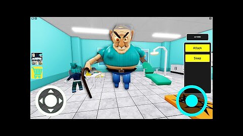 *NEW UPDATE* EVIL GRANDPA! Escape Bob the Dentist! SCARY OBBY