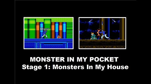 Monster In My Pocket (NES) Stage 1 Monsters in My House: No Hit Perfect Speed Run with 420 points