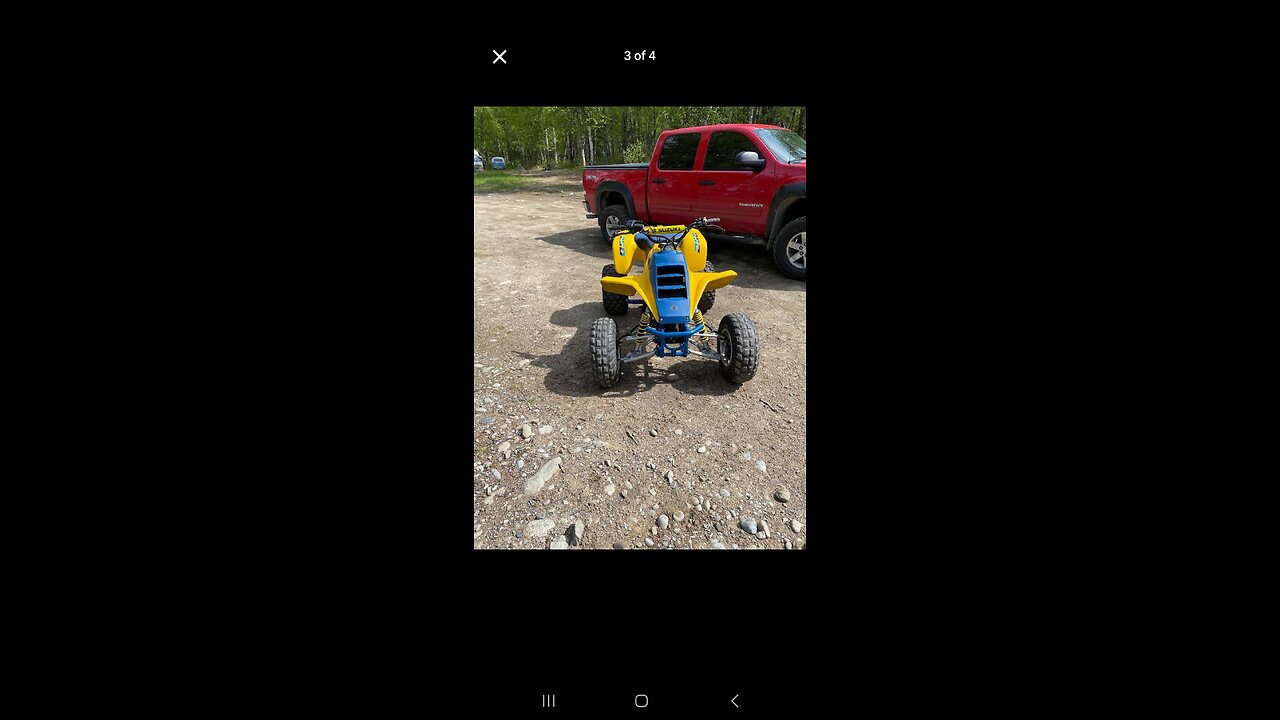 1987 quadracer 250 Up close and personal ain't she purty