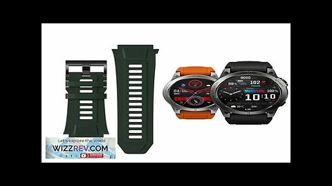 Original Zeblaze 22mm Silicone Replacement Strap for Zeblaze Smart Watch 22mm Width Review