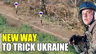 AMAZING! Russian soldiers riding scooters reach combat positions in Toretsk