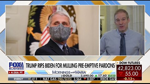 Rep Jim Jordan: It Will Be Up To Next DOJ To See If Fauci Did Anything Criminal