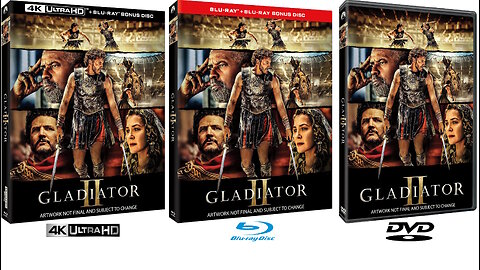 Gladiator II [4K UHD & Blu-ray & DVD] Directed by Ridley Scott