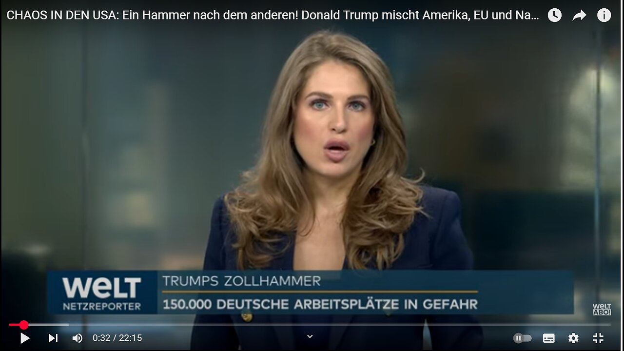 So ist es, wenn man konsequent handelt. Und Präsident Trump scheint sehr Konsequent zu sein