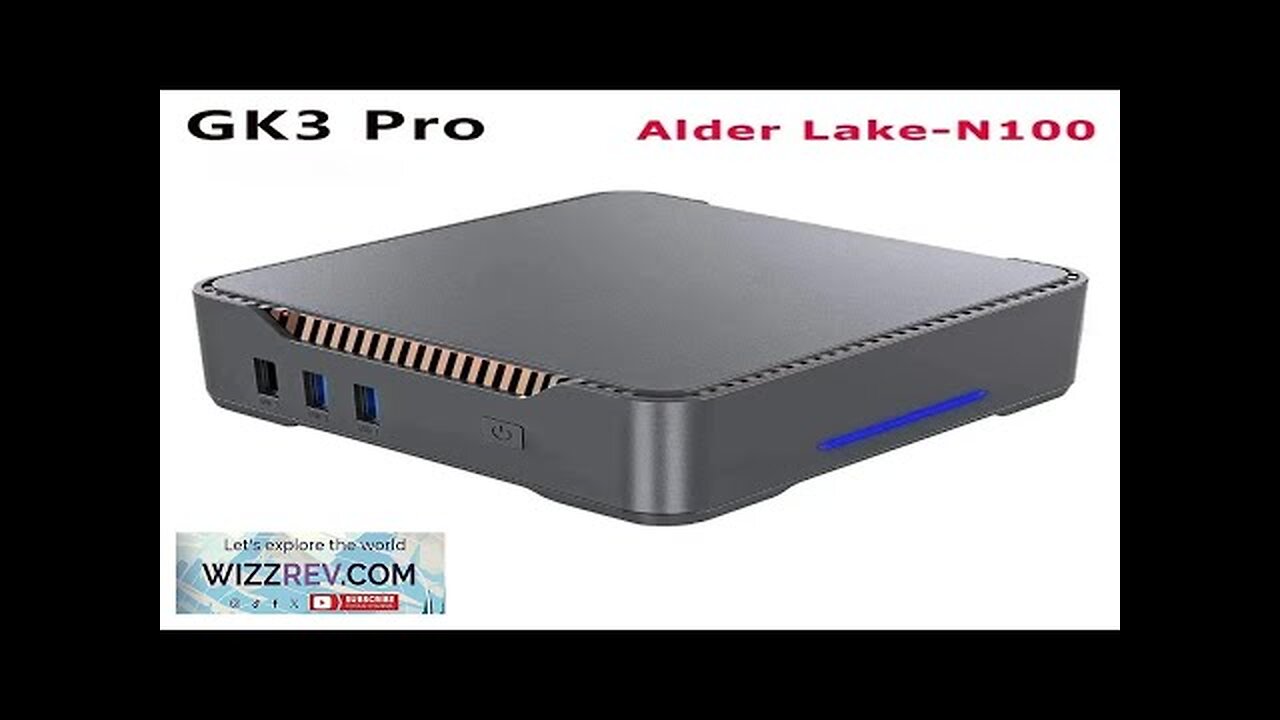 SZBOX GK3V GK3 Pro Alder Lake N100 Mini PC 8GB 256GB Windows Review