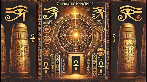 7 hermetic principles that control your reality must watch | Ancient Wisdom for a Powerful Life