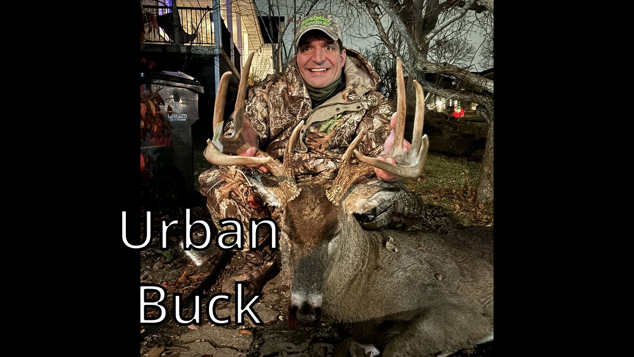 Iowa bowhunt Urban Buck