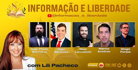 INFORMAÇÃO E LIBERDADE COM LILI PACHECO AO VIVO | #49 | 21/02/2025