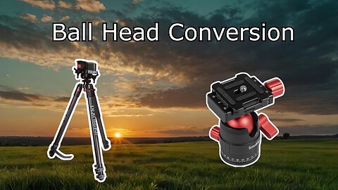 How to Install a Ball Head on a BOG Death Grip Tripod (the cheap way)