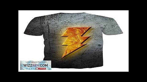 The Remarkable Captain Marvel Shazam Lightning Logo T-Shirt Review