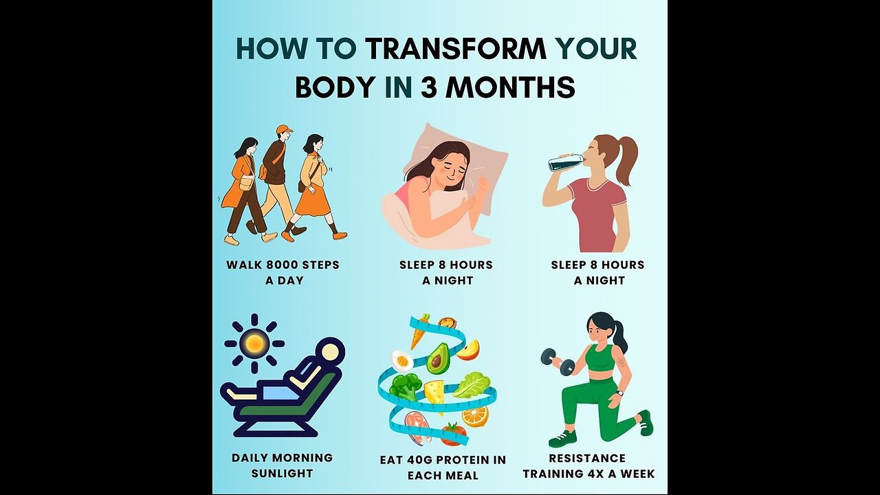 How to transform your body in 3 months