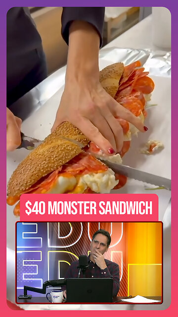 🥪This Monster Sandwich Costs $40!