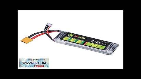 LION Power 7.4V 2200mAh 60C 2S Lipo Battery XT60 Plug for RC Review