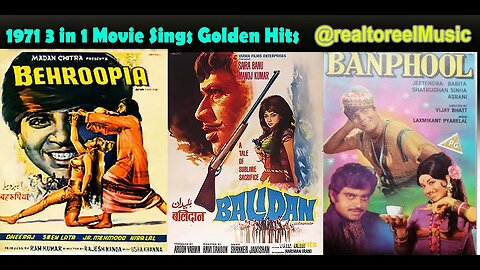 Immerse Yourself in the Golden Era: 3-in-1 Movie Special – #Balidaan, #Banphool, & #Behroopia