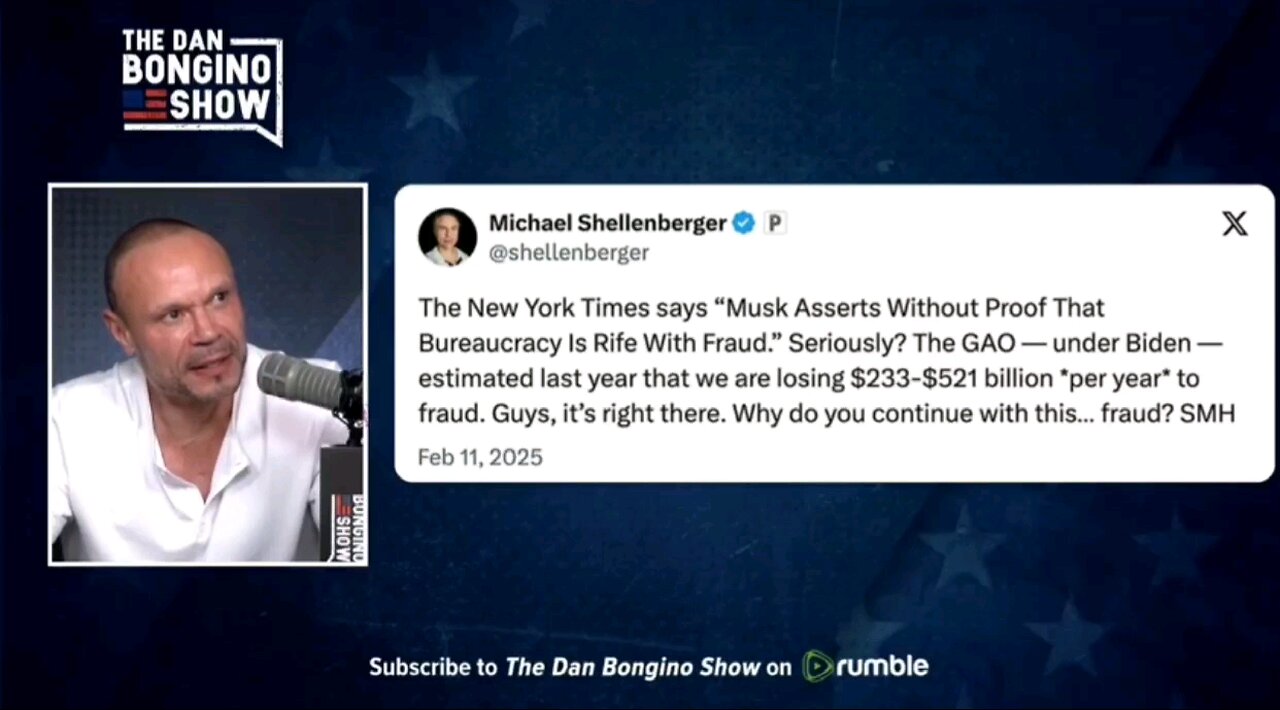 No Proof Democrats are idiots? Musk finding 250-500 billion in waste mentioned in Bidens GEO report