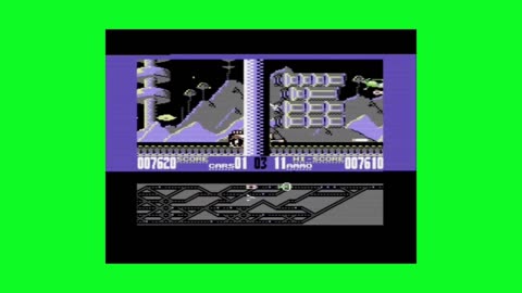 Black Thunder gameplay on the Commodore 64