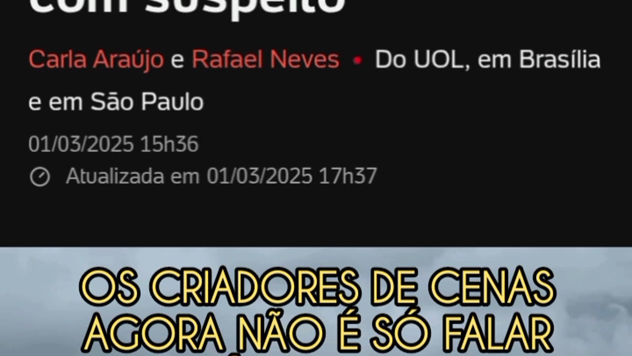 DESESPERO: OS CRIADORES DE CENAS AGORA NÃO É SÓ FALAR MENTIRAS É CRIAR CENAS PARA MANIPULAR O POVO