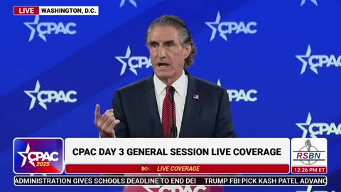 RSBN Secretary Doug Burgum Delivers Remarks at CPAC 2025 - 22225